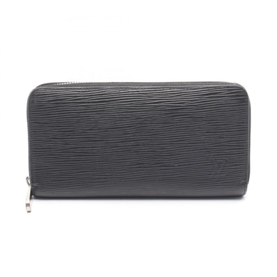 ルイ・ヴィトン LOUIS VUITTON ジッピーウォレット ラウンド長財布 財布 レザー エピ ノワール メンズ ブラック系 M61857 【中古】