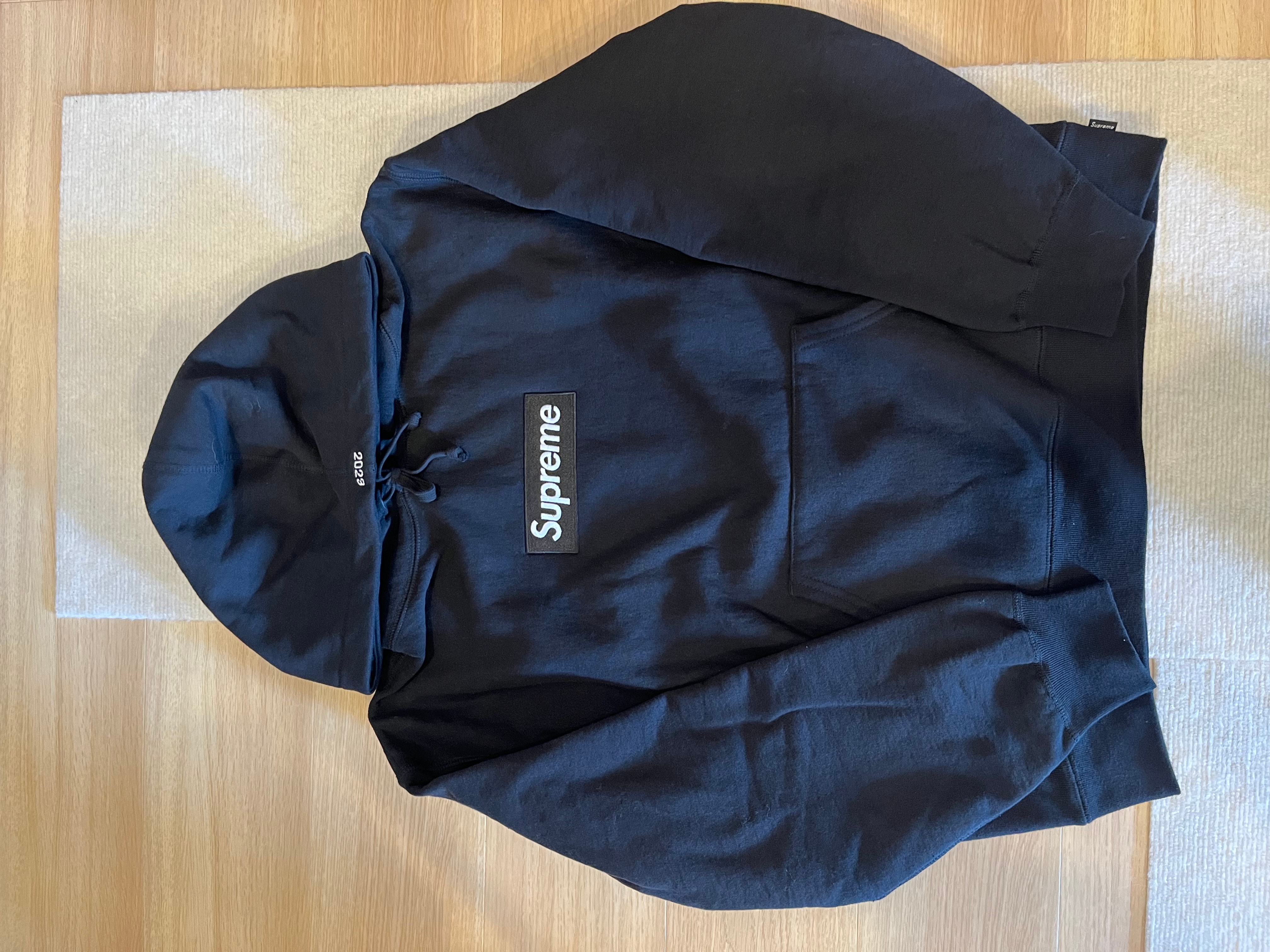 Supreme Box Logo Hooded Sweatshirt "Black" (23FW)