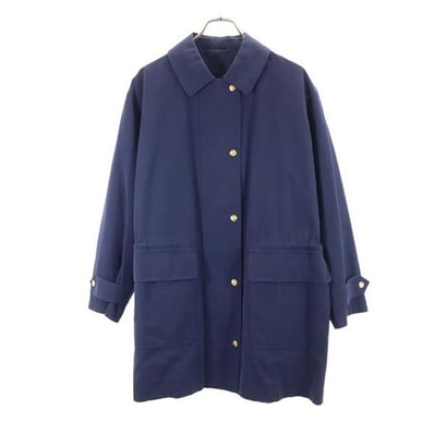Burberrys バーバリーズ 90s オールド ロングコート 9 ネイビー