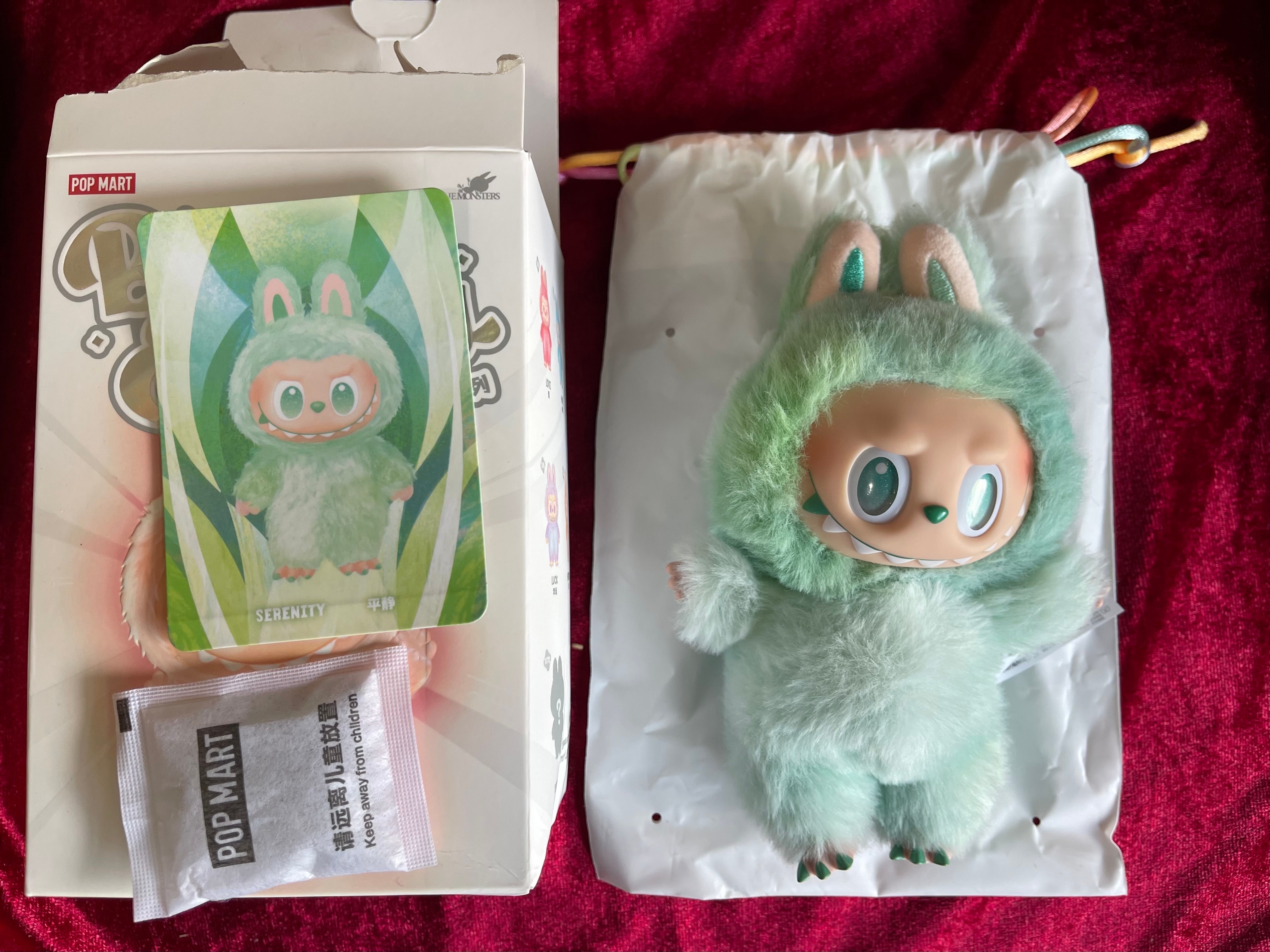 POP MART THE MONSTERS (LABUBU) Big into Energy Series Plush Pendant SERENITY