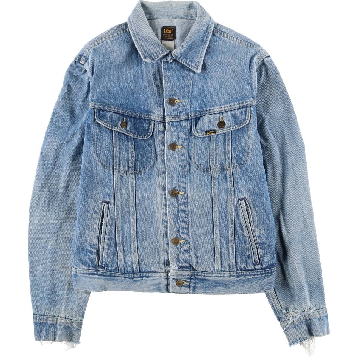 古着 80~90年代 リー Lee デニムジャケット Gジャン USA製 メンズL相当 ヴィンテージ/eaa602059
