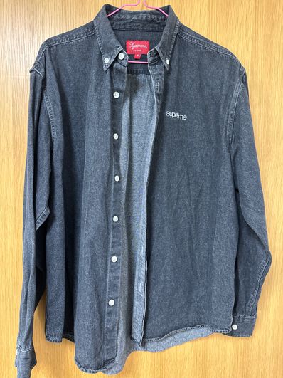 Supreme Classic Logo Denim Shirt Supreme Classic Logo Denim Shirt