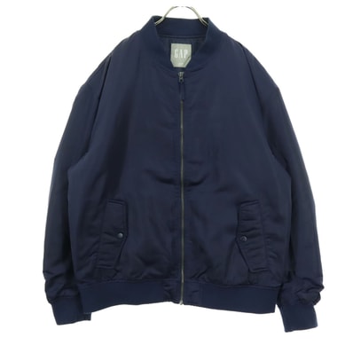 GAP ギャップ 長袖 MA-1 ブルゾン L ブルー
