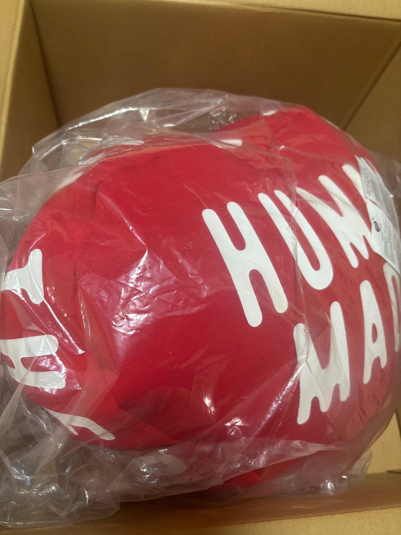 HUMAN MADE Heart Beads Cushion "Red"