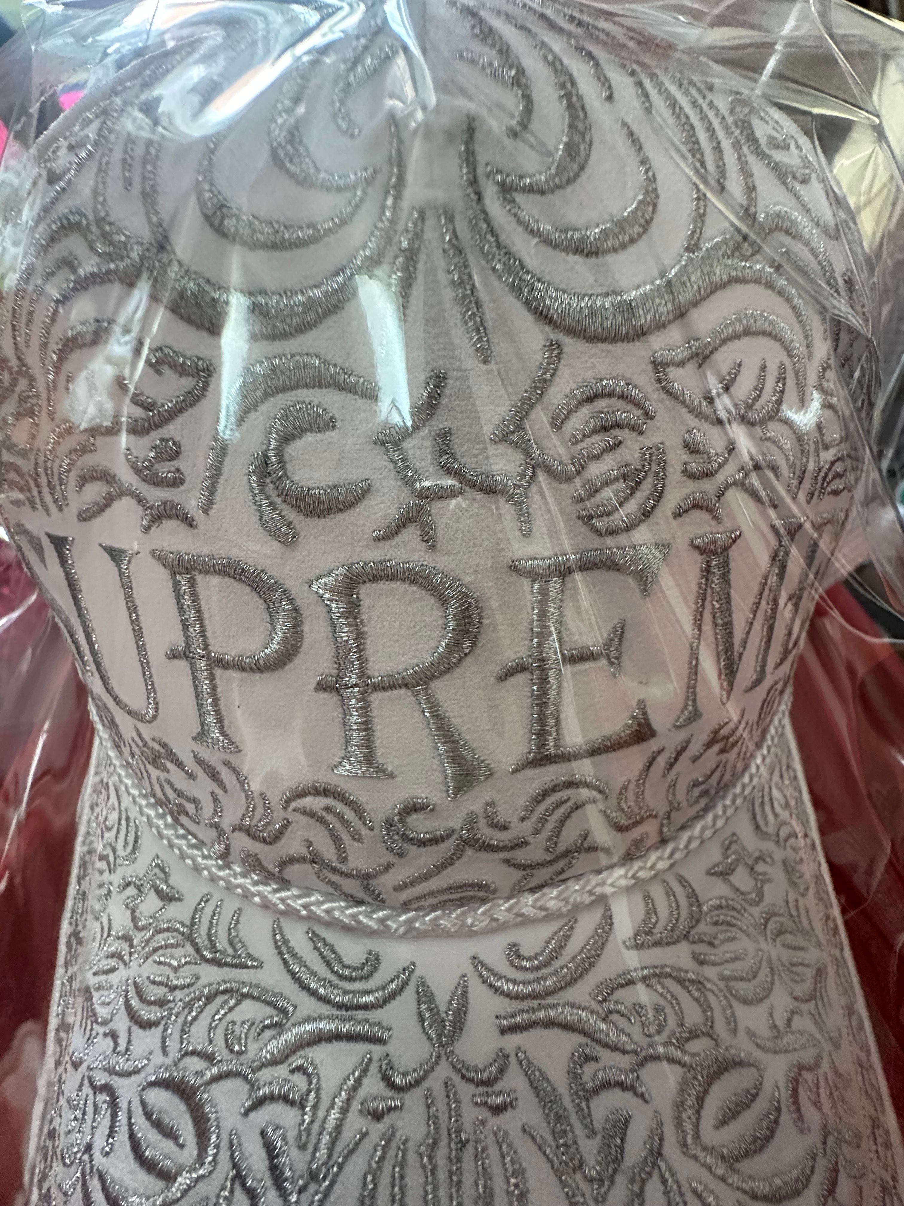 Supreme Vaquero Mesh Back 5-Panel "White"