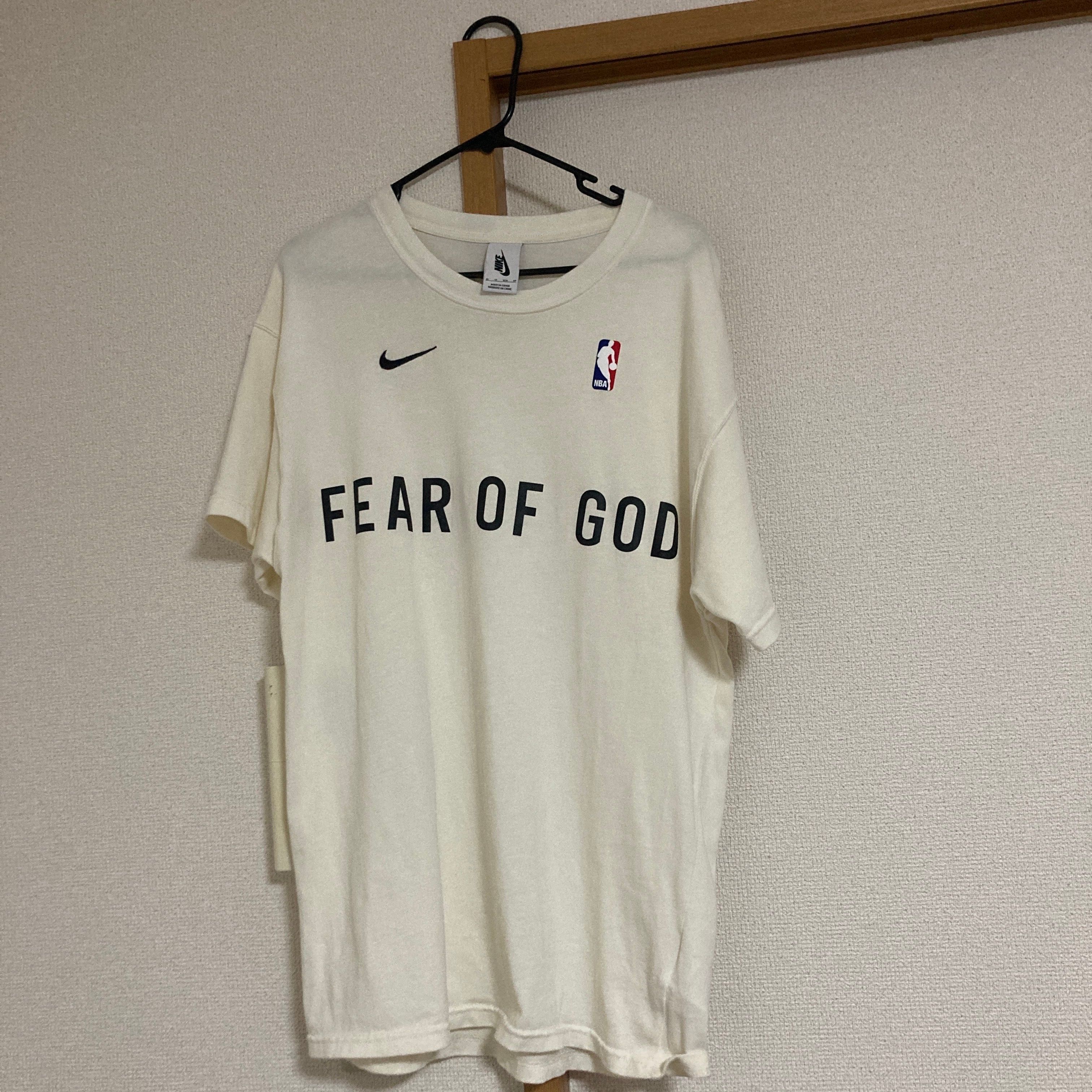 FEAR OF GOD / Nike Warm Up T-Shirt "Sail"