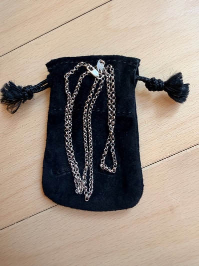 Chrome Hearts Roll Chain Necklace "Silver"