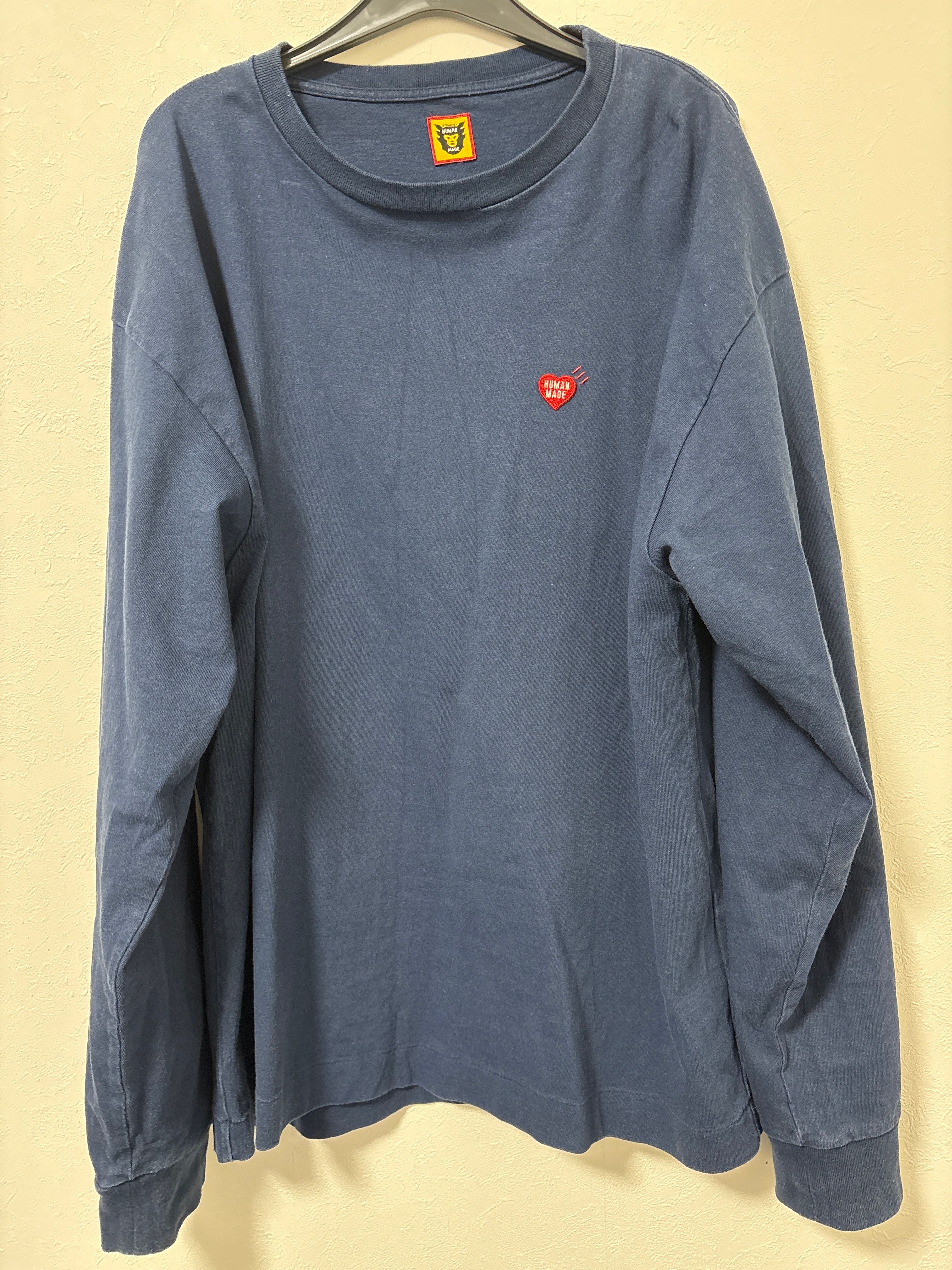 HUMAN MADE Graphic L/S T-Shirt #6 "Navy"
