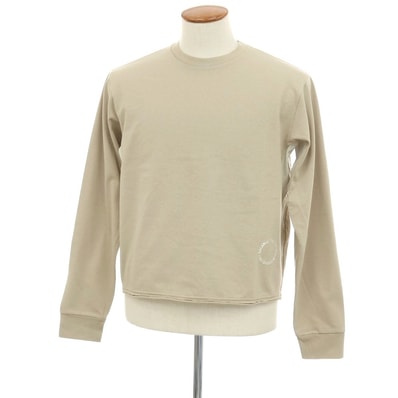 【中古】【未使用】ニューバランス NEW BALANCE tokyodesignstudio ポリエステルコットン クルーネック 長袖Tシャツ ベージュ【サイズ1】【ユニセックス】