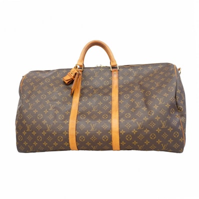 【6gd5084】ルイヴィトン ボストンバッグ モノグラム キーポルバンドリエール60 M41412 ブラウン【中古】メンズ レディース ユニセックス