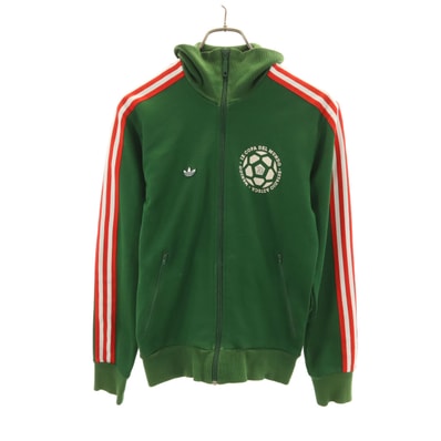 adidas アディダス 00s トレフォイルロゴ サッカー トラックジャケット S グリーン ジャージ メキシコ代表