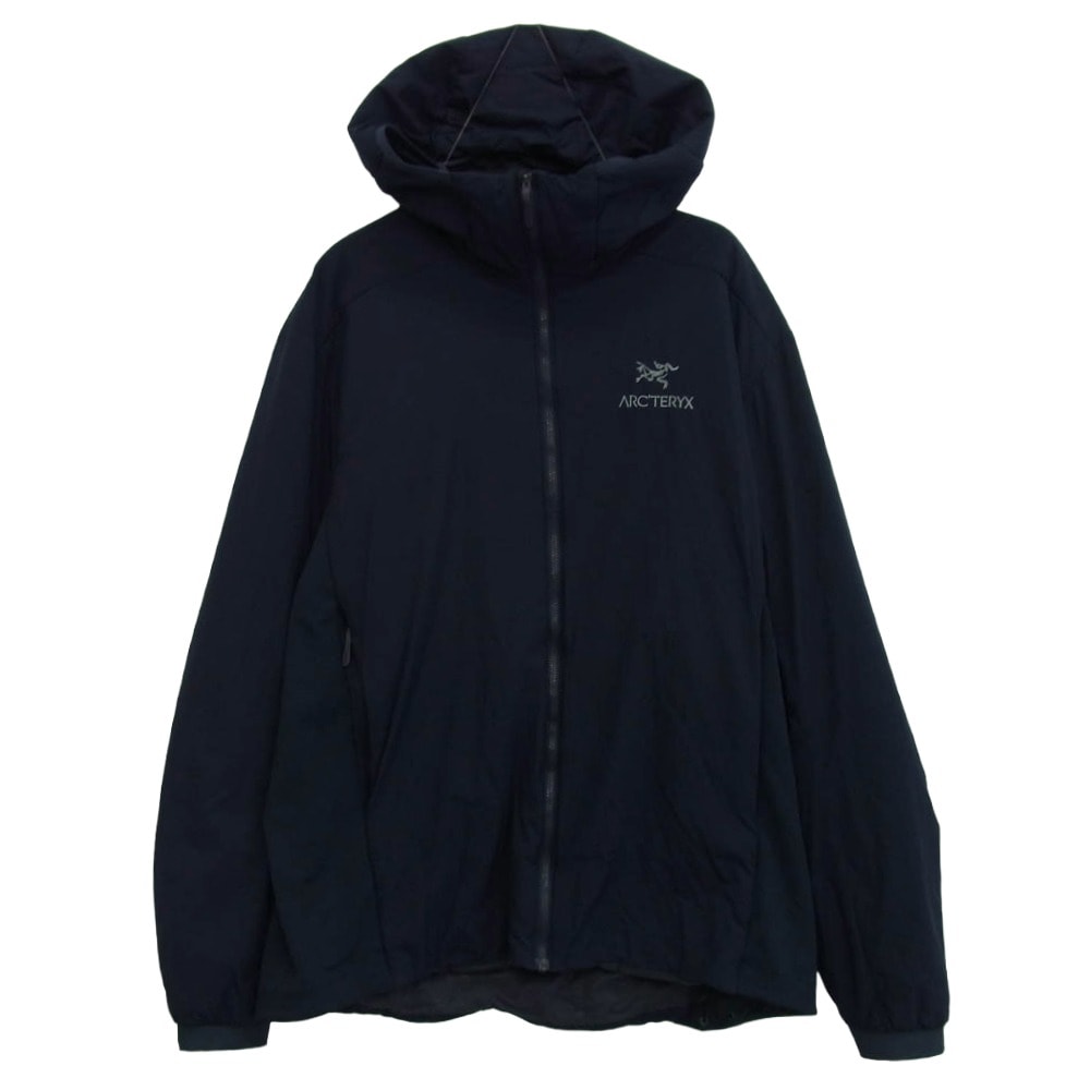 ARC'TERYX アークテリクス ジャケット 24108 ATOM LT HOODY JACKET アトム LT フーディ ジャケット ネイビー系 L【中古】