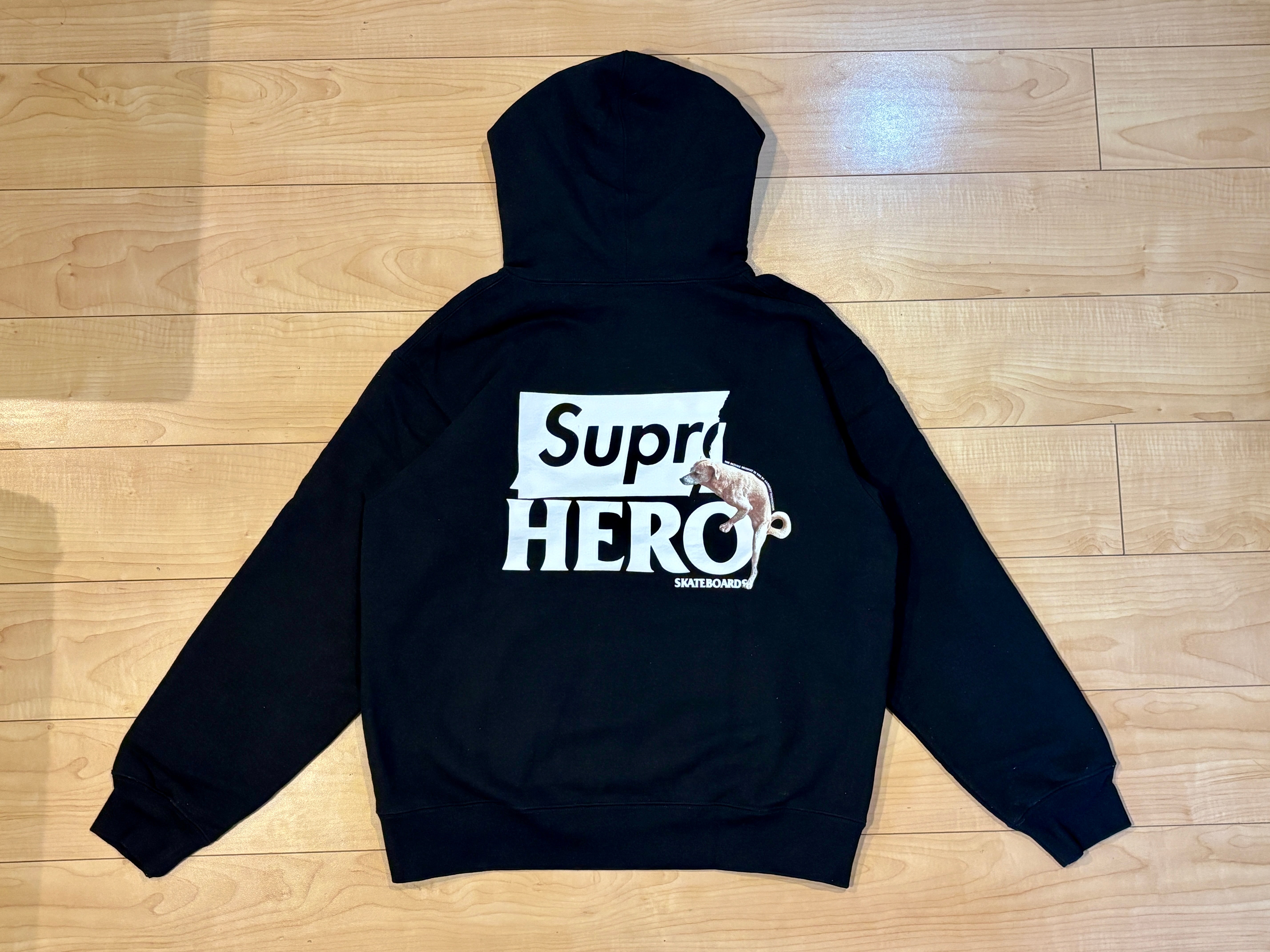 Supreme / ANTIHERO Hooded Sweatshirt "Black"