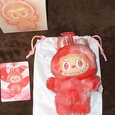 POP MART THE MONSTERS (LABUBU) Big into Energy Series Plush Pendant LOVE