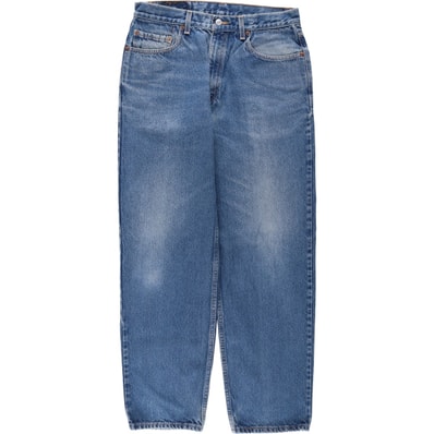 古着 00年代 リーバイス Levi's 550 RELAXED FIT テーパードデニムパンツ メンズw33相当/eaa663173
