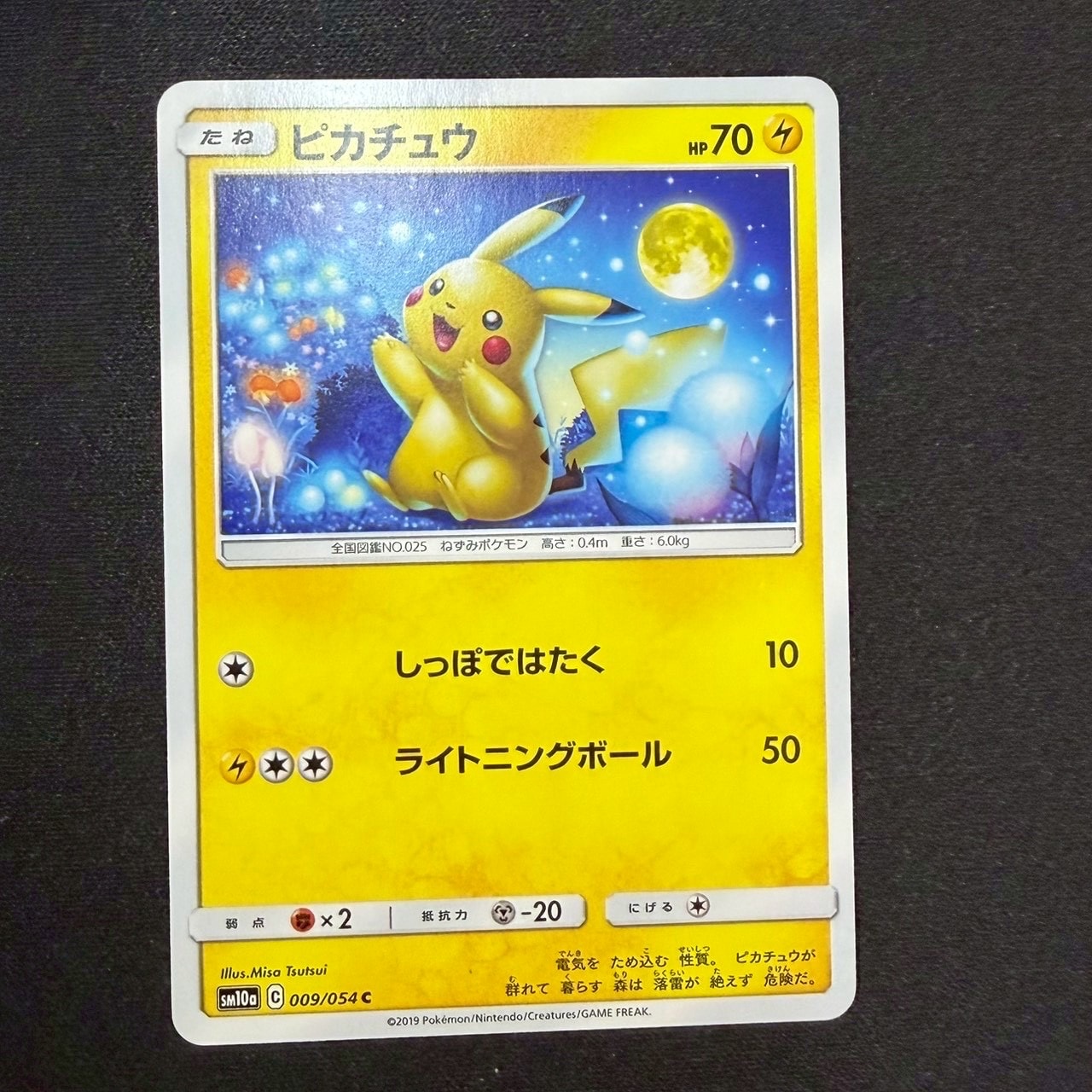 PSA10】ピカチュウ C [SM10a 009/054](強化拡張パック「ジージーエンド