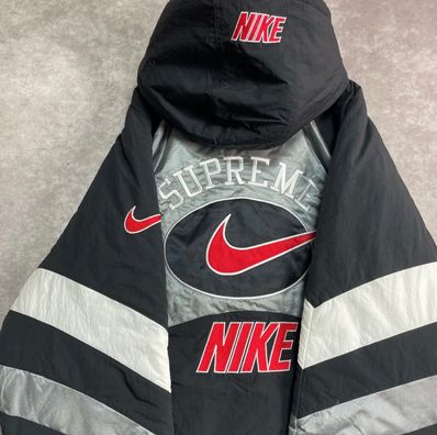 Supreme / Nike Hooded Sport Jacket "Silver"