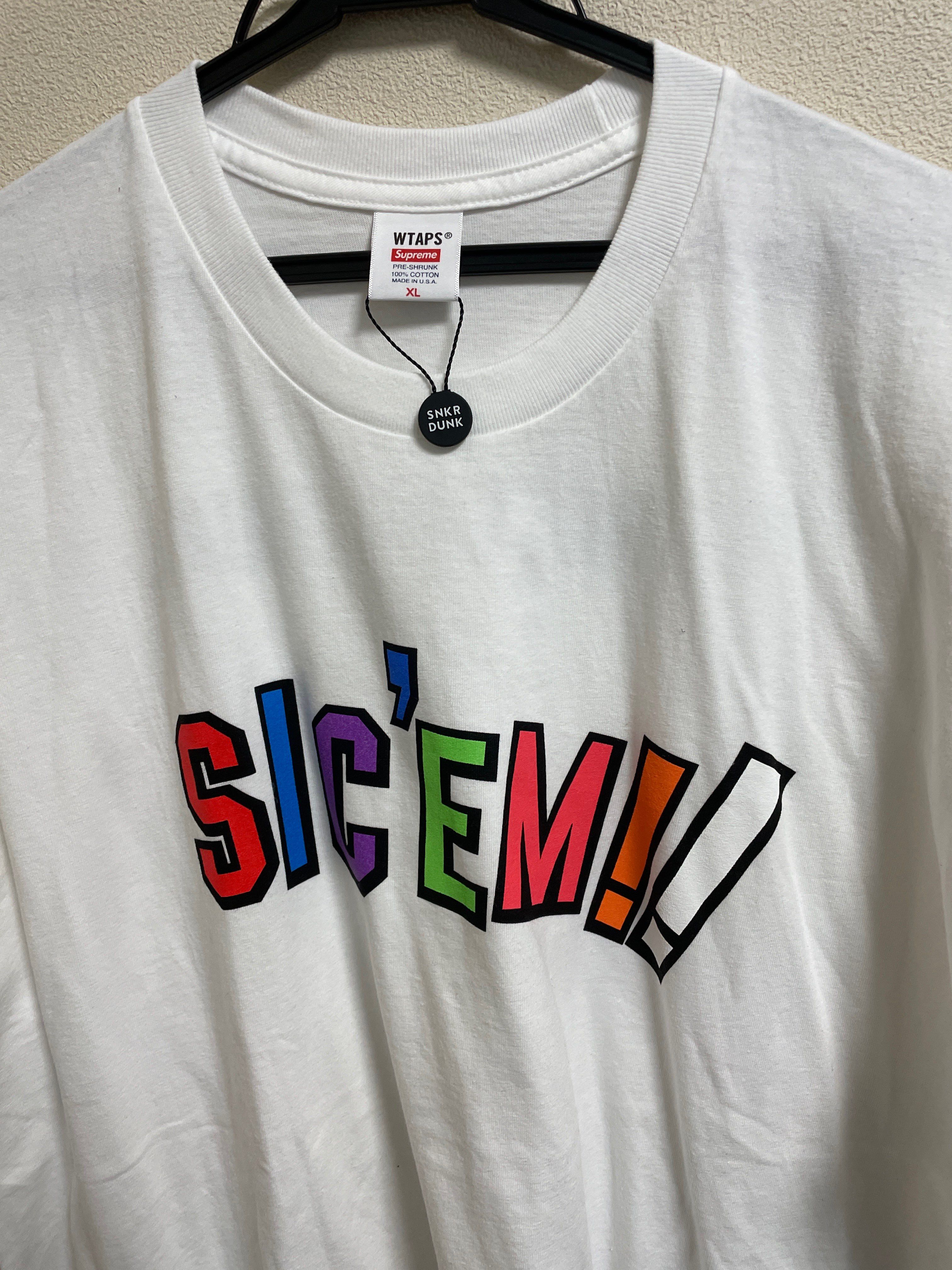 Supreme / WTAPS Sic'em! Tee "White"