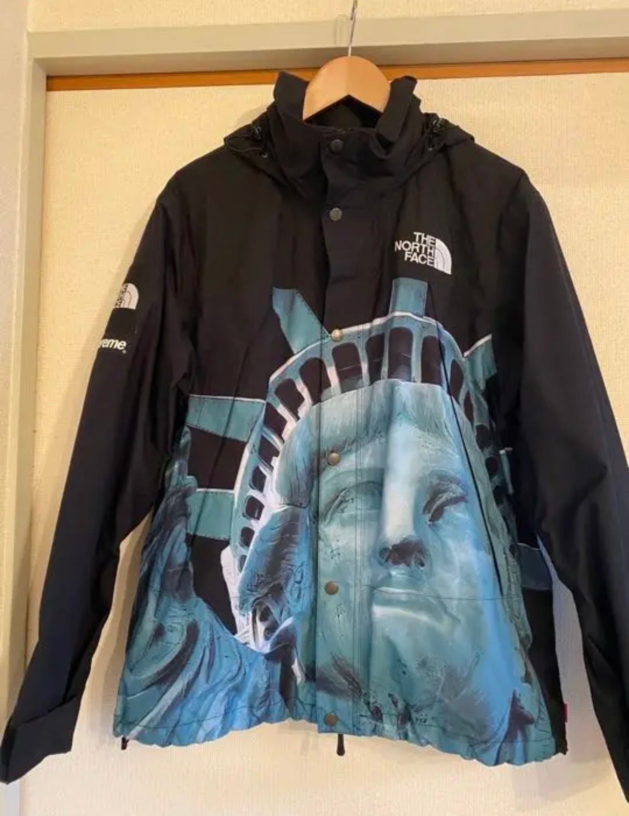 Supreme x The North Face Statue of Liberty Mountain Jacket "Black"