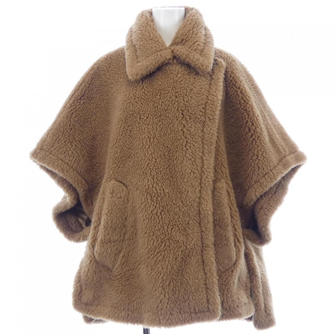 マックスマーラ Max Mara TEBE テディベア ケープ