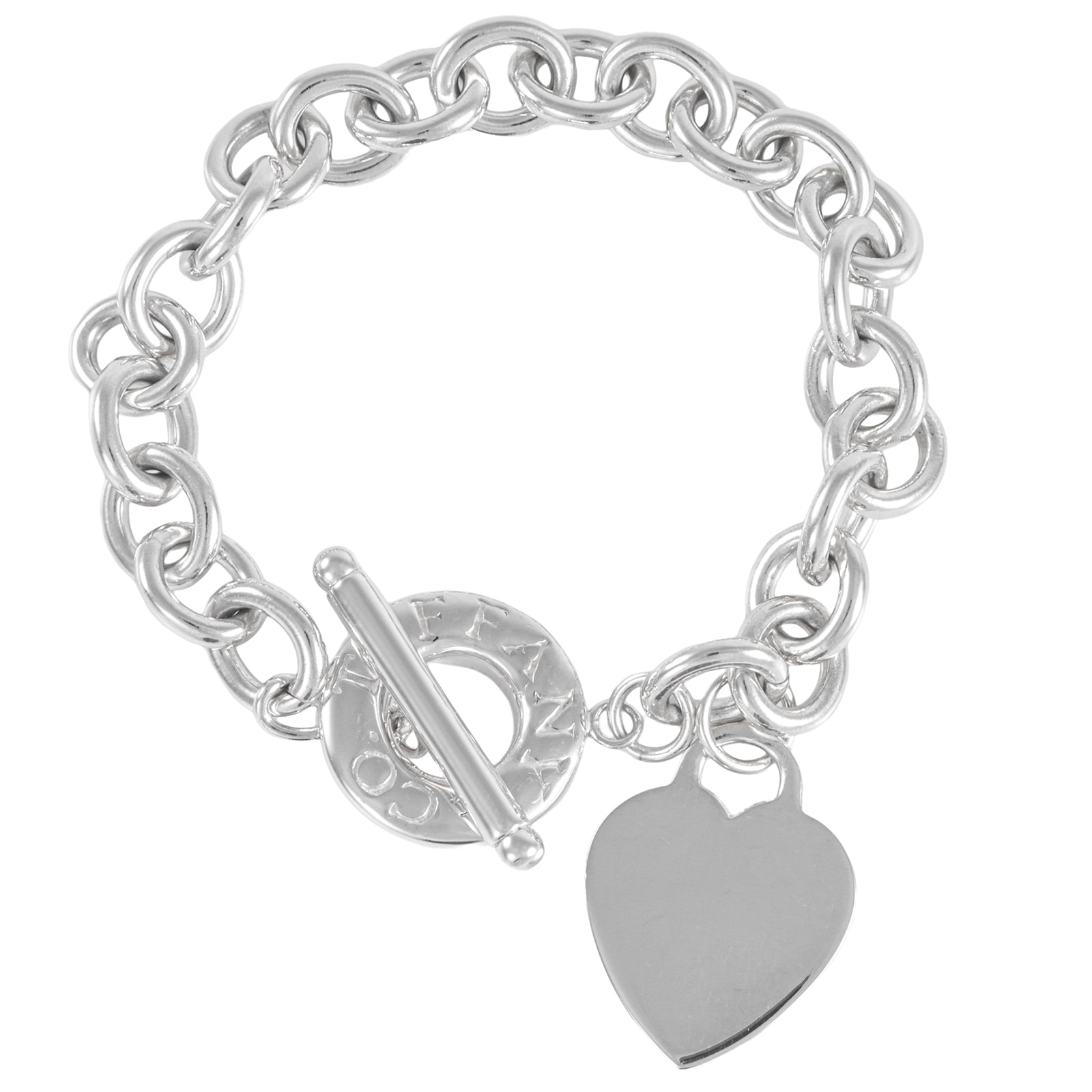 TIFFANY&Co. ティファニー リターン トゥ ティファニー ハート タグ ブレスレット スターリングシルバー シルバー【中古】
