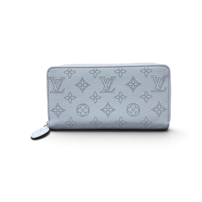 Louis Vuitton Zippy Wallet Monogram Mahina "Blue Horizon"
