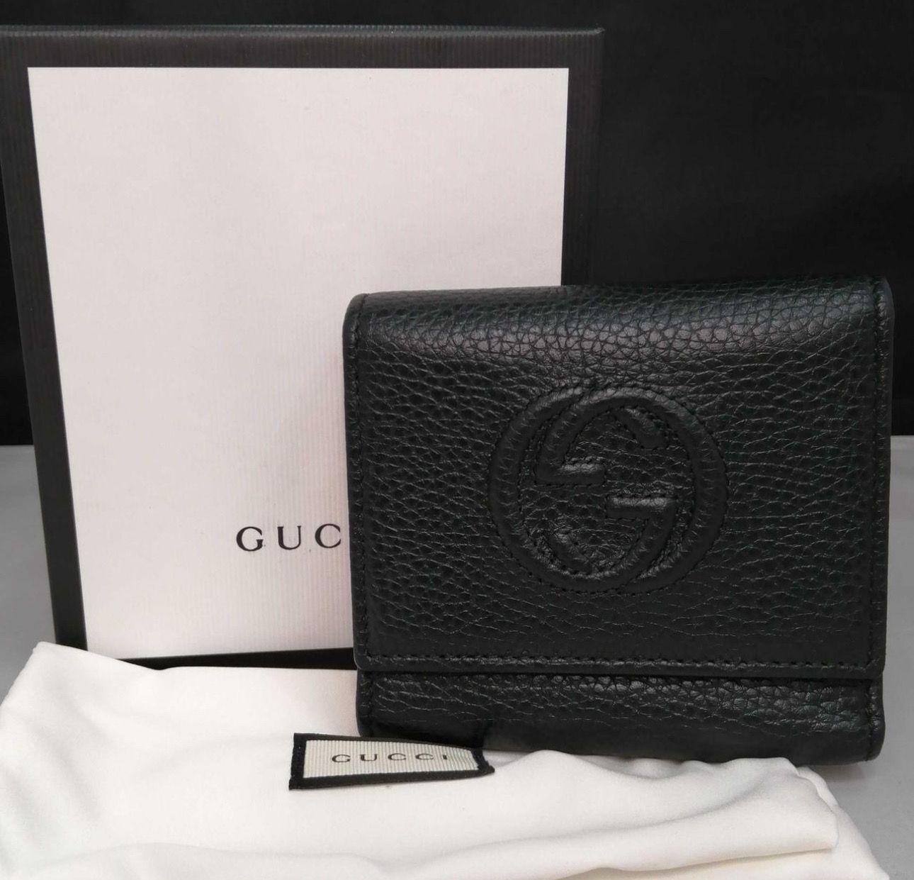 グッチ ソーホー 三つ折り財布 