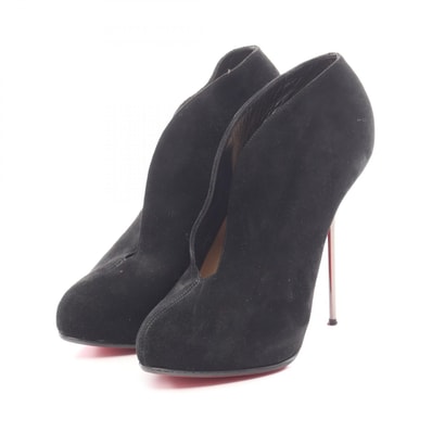 クリスチャンルブタン Christian Louboutin パンプス 靴 スウェード レディース ブラック系 【中古】