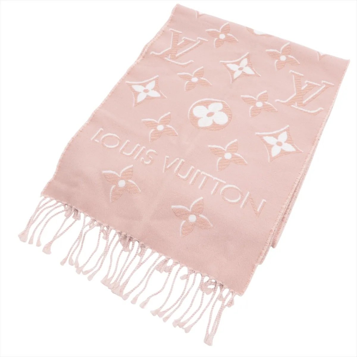 ■美品 ルイヴィトン エシャルプ LV エセンシャル シャイン シルク