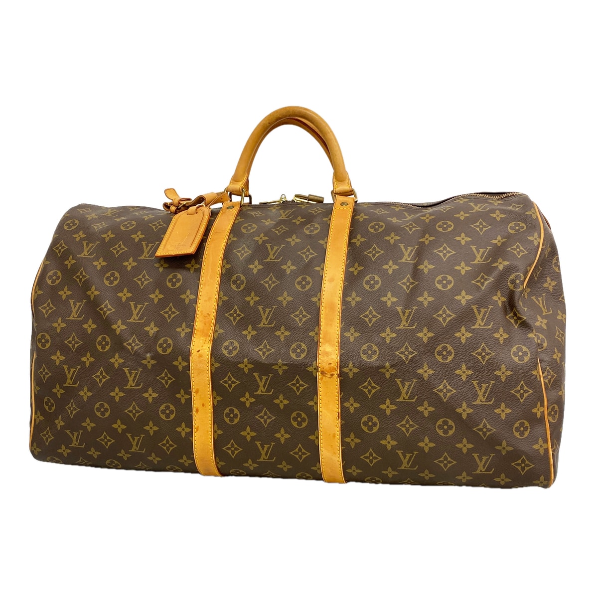 【6kd4253】ルイヴィトン ボストンバッグ モノグラム キーポル60 M41422 ブラウン【中古】メンズ レディース ユニセックス