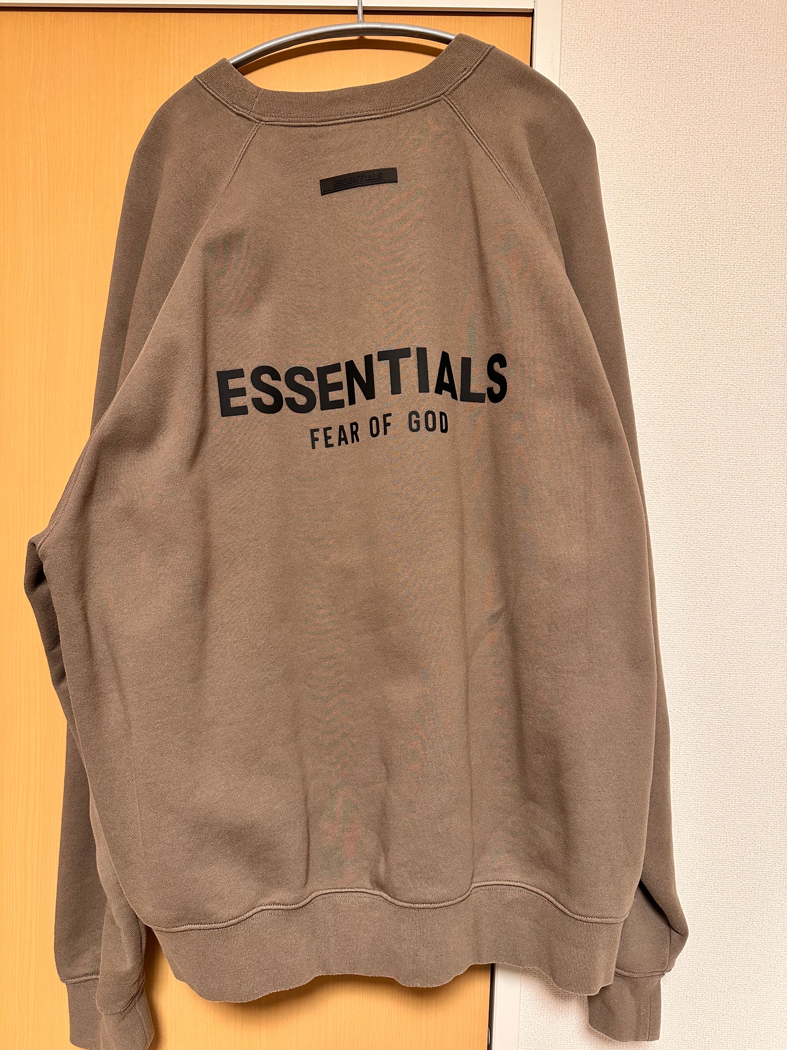 FEAR OF GOD ESSENTIALS Pull-Over Crewneck "Taupe"
