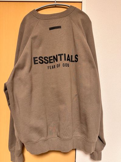 FEAR OF GOD ESSENTIALS Pull-Over Crewneck "Taupe"