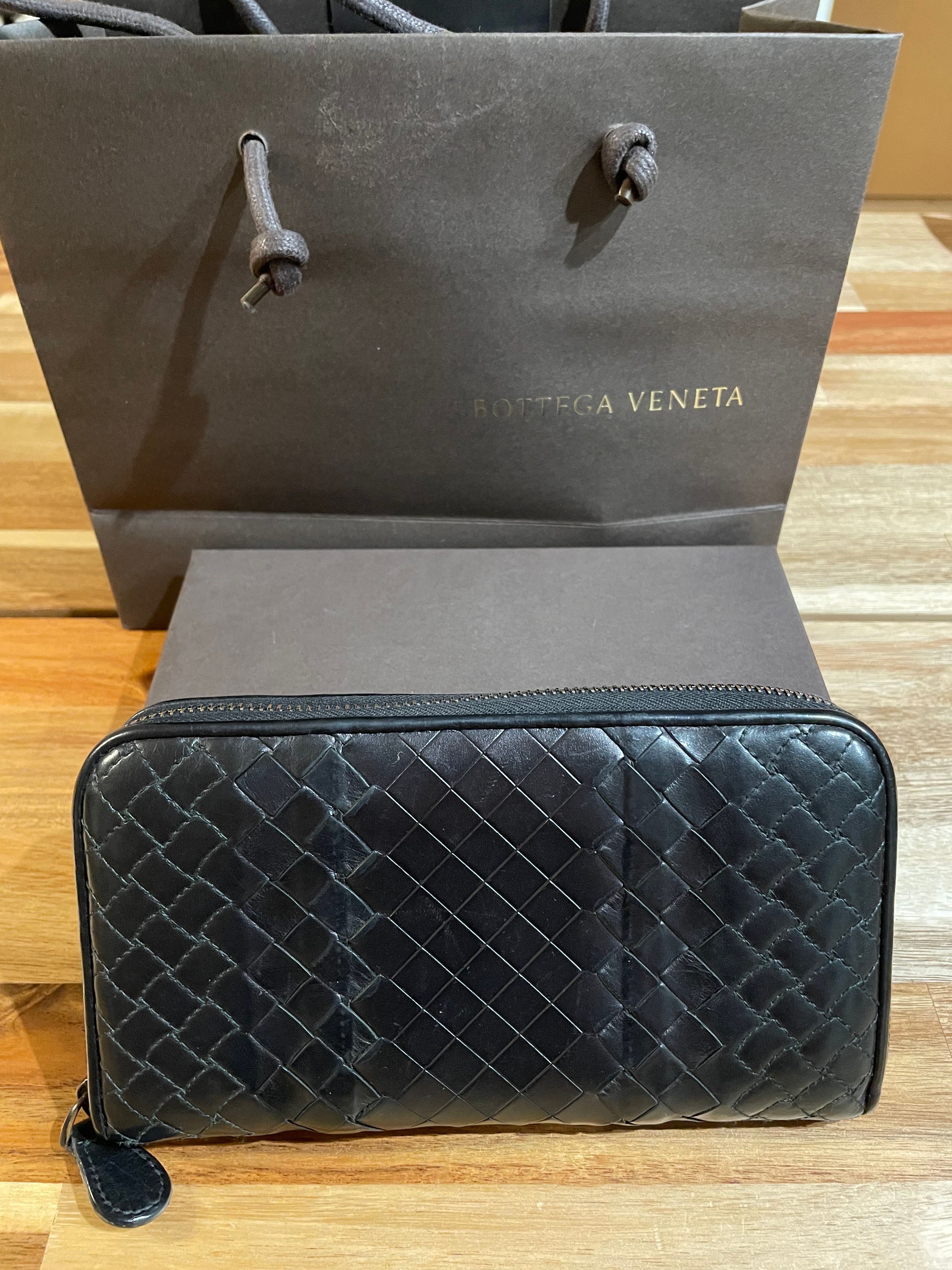 BOTTEGA VENETA 長財布 ブラック