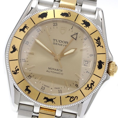 チュードル モナーク 38093 メンズ 【中古】