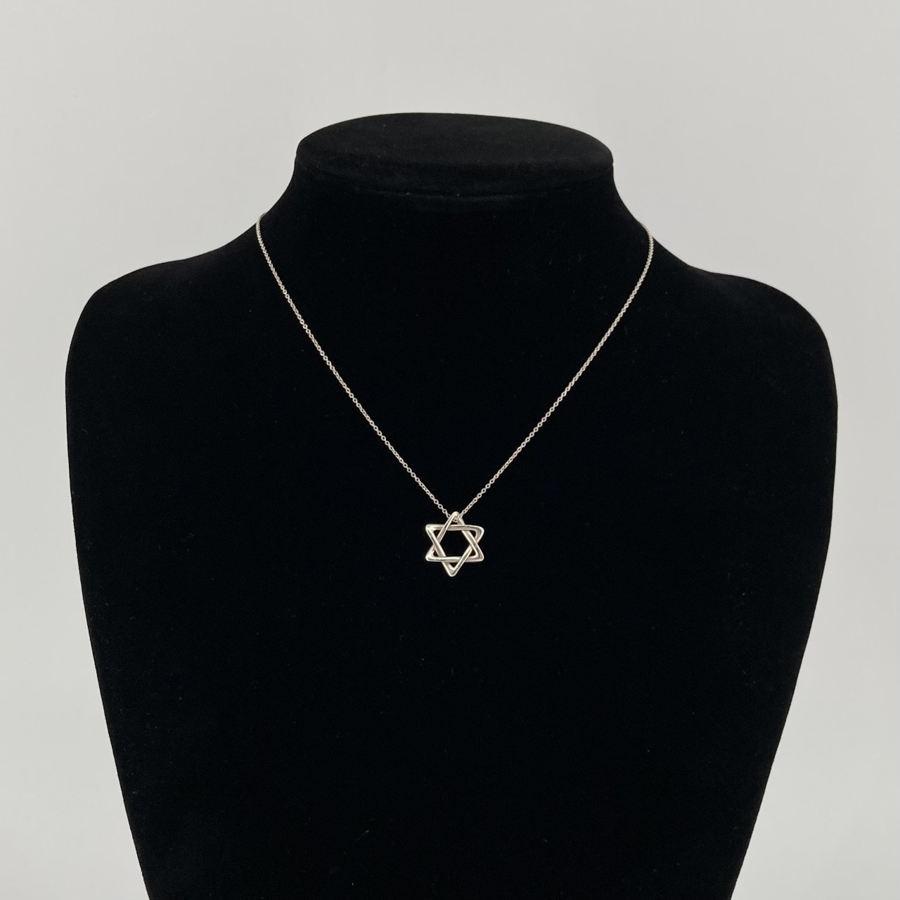 TIFFANY&Co.(ティファニー) エルサペレッティ スターオブダビデ Ag925 ネックレス 2.33g シルバー