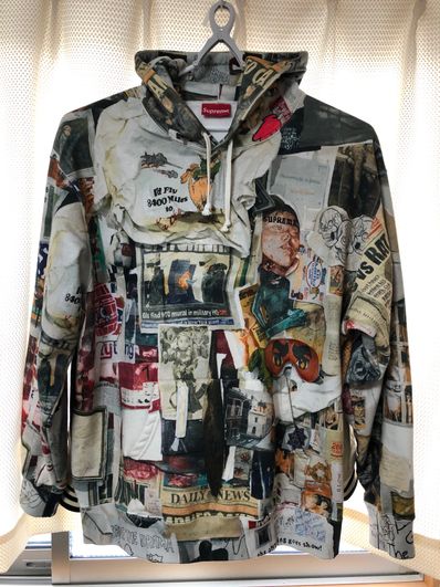 Supreme Dash's Wall Hooded Sweatshirt "Multi"