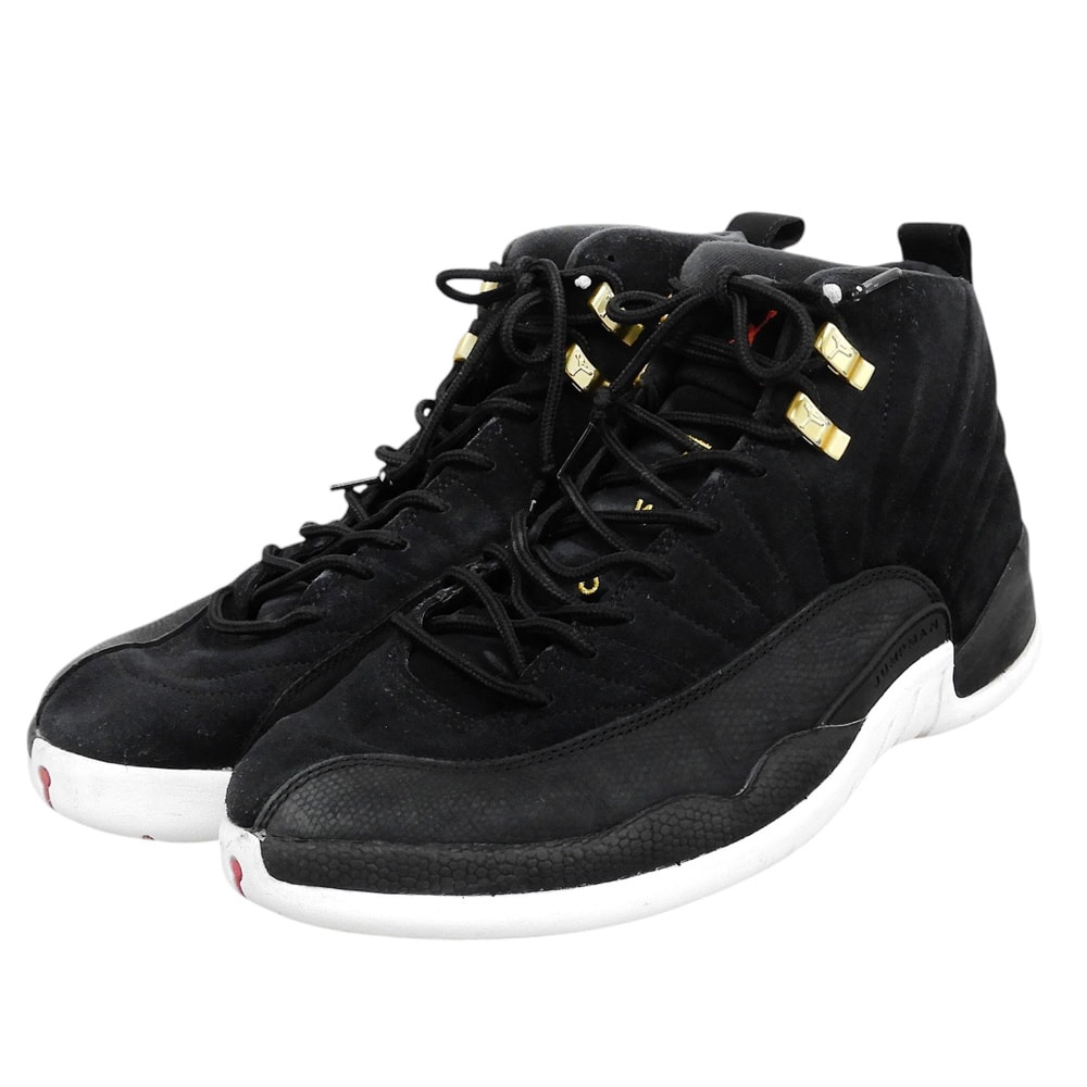 ナイキ Air Jordan 12 Reverse Taxi スニーカー シューズ メンズ ブラック 29cm 130690-017 10(US)