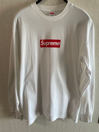 Supreme Box Logo L/S Tee "White"