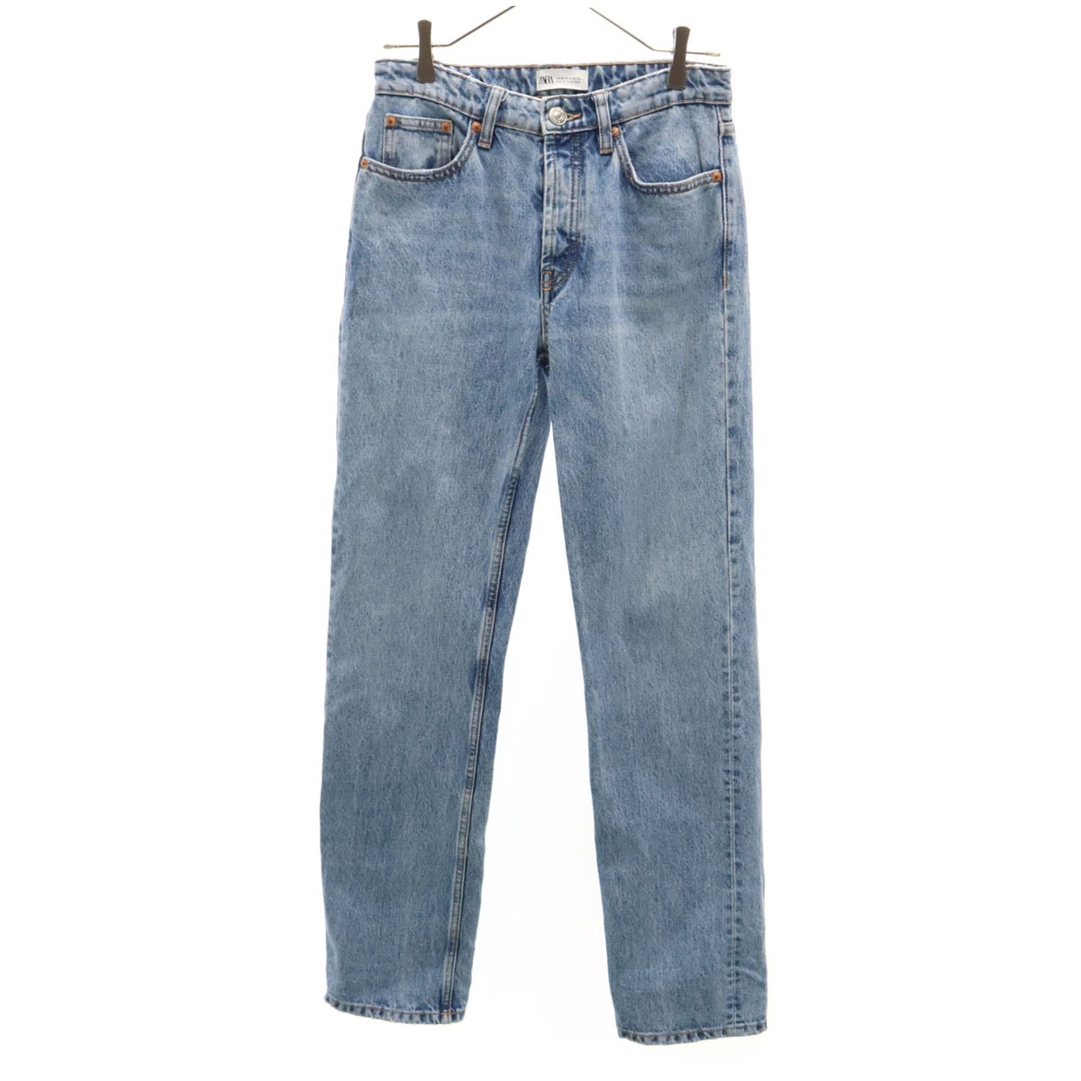 ZARA ザラ デニムパンツ 26 ブルー系 ボタンフライ