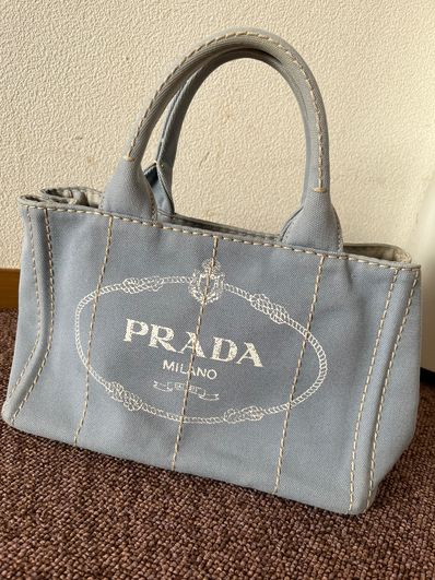 PRADA☆カナパミニ☆水色
