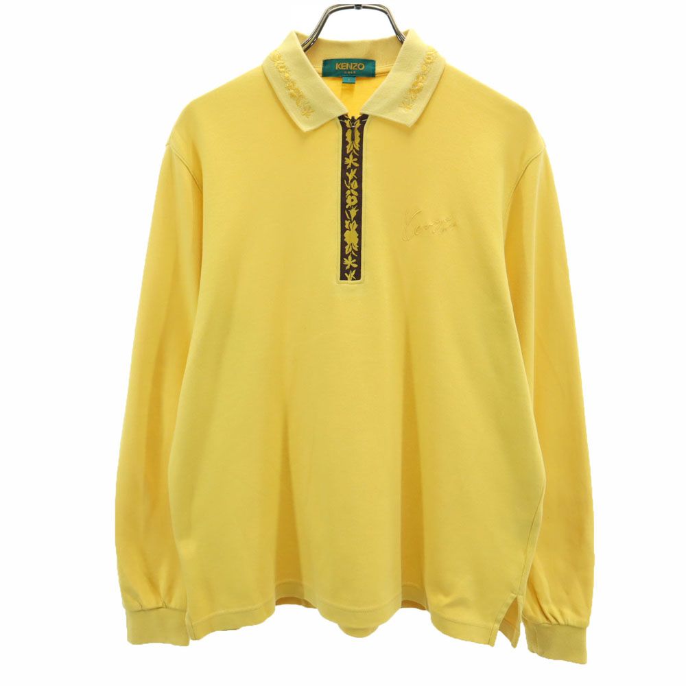 KENZO 90s ゴルフ 長袖 ポロシャツ