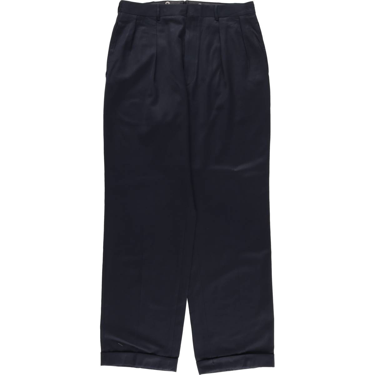 古着 ラルフローレン Ralph Lauren POLO by Ralph Lauren ツータック スラックスパンツ イタリア製 メンズw33相当/eaa612057