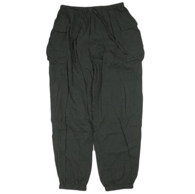 COMOLI コモリ 23SS 日本製 空紡オックス カーゴパンツ X01-03027 2 BLACK B.D.U ミリタリー イージーパンツ ボトムス g26443