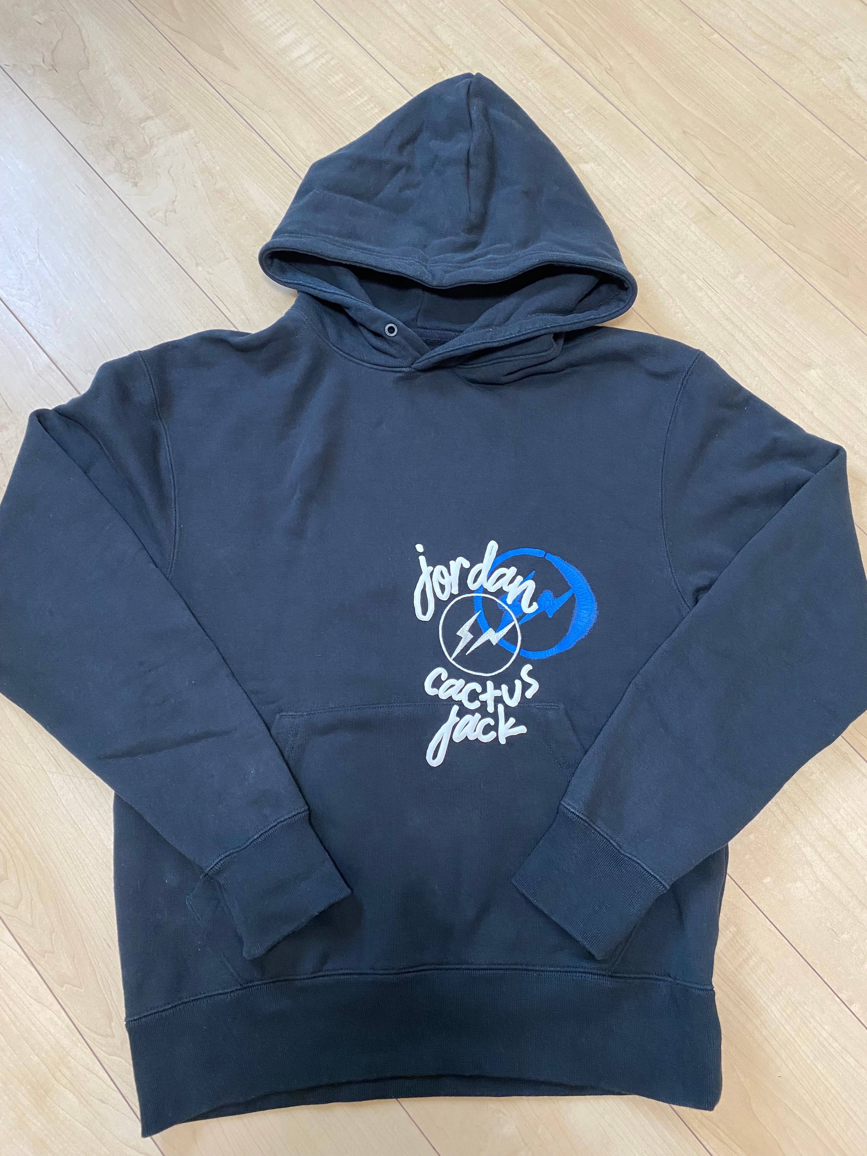 Air Jordan Travis Scott Fragment Hoodie "Black"