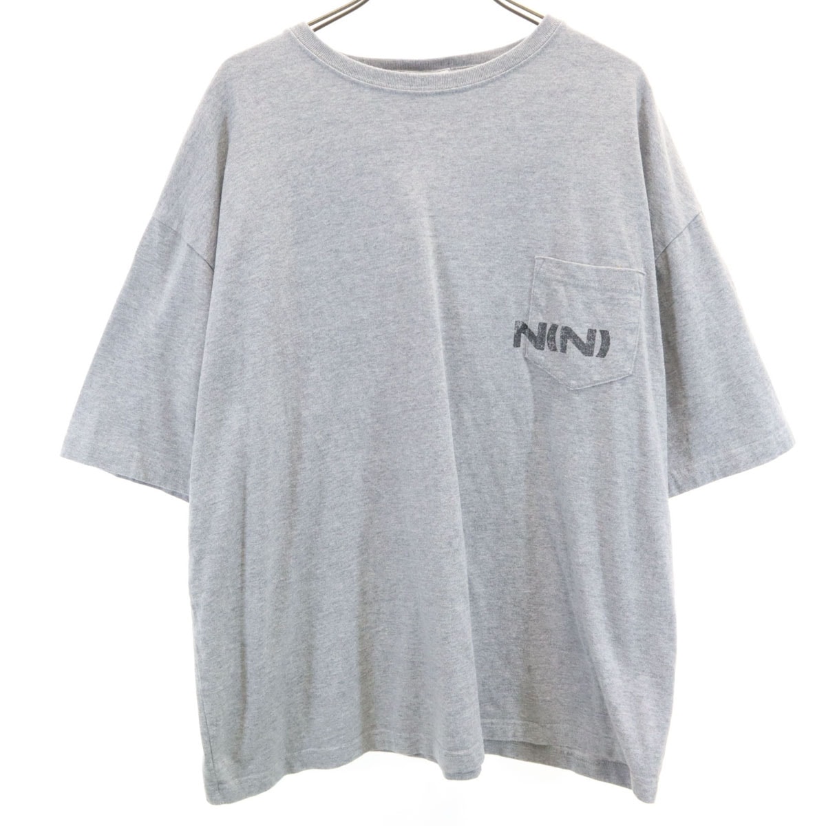NUMBER(N)INE ナンバーナイン 半袖 Tシャツ 3 グレー ポケT