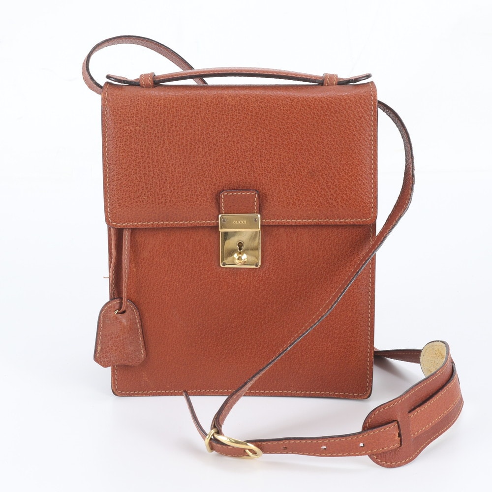■美品 グッチ オールドショルダーバッグ レザー