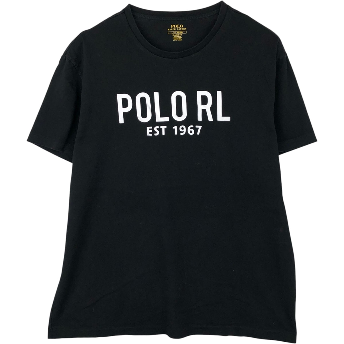 古着 ラルフローレン Ralph Lauren POLO RALPH LAUREN CLASSIC FIT 半袖 ロゴTシャツ メンズL相当/eaa647811