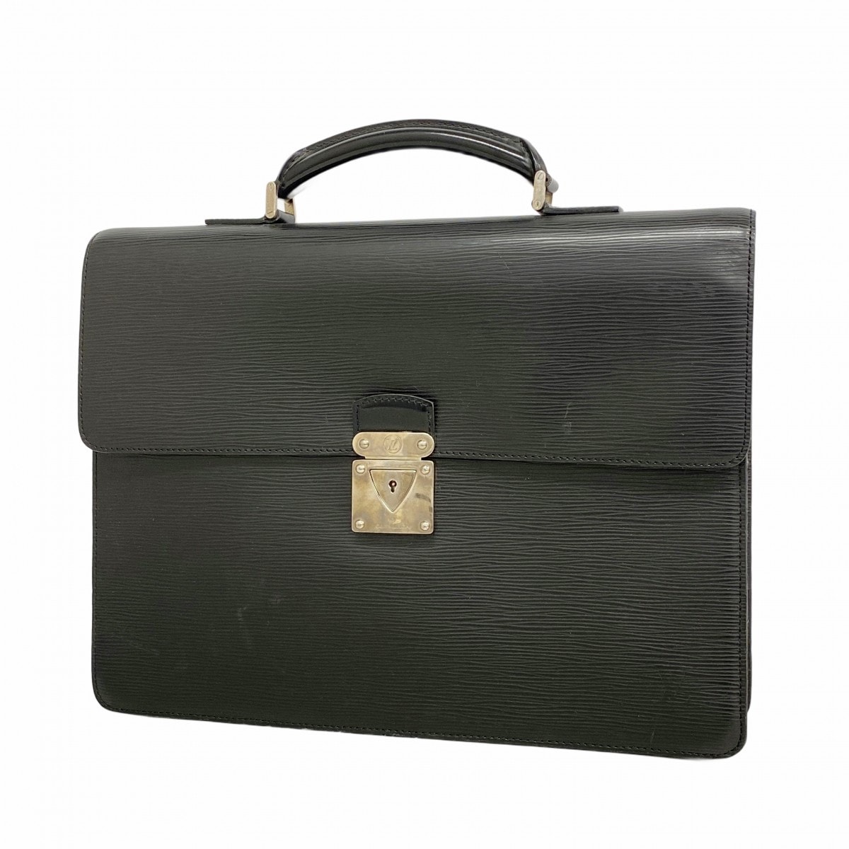 【6da0106】ルイヴィトン ブリーフケース エピ ラギート M54552 ノワール【中古】メンズ