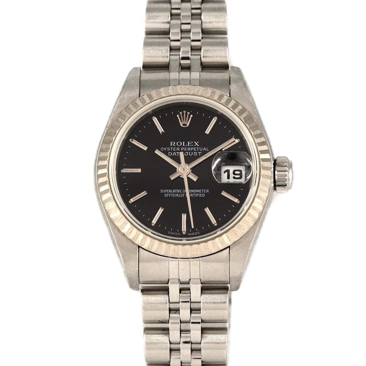 【ノーメンテナンス還元価格】ロレックス デイトジャスト 79174 SSxWG 自動巻 F番