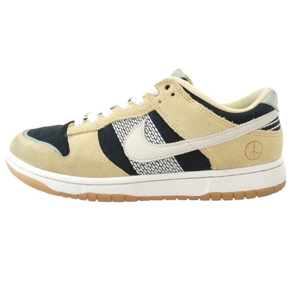 NIKE ナイキ スニーカー DJ4671-294 DUNK LOW NIWASHI 庭師 ダンク ローカットスニーカー ベージュ系 ブラック系 27cm【中古】
